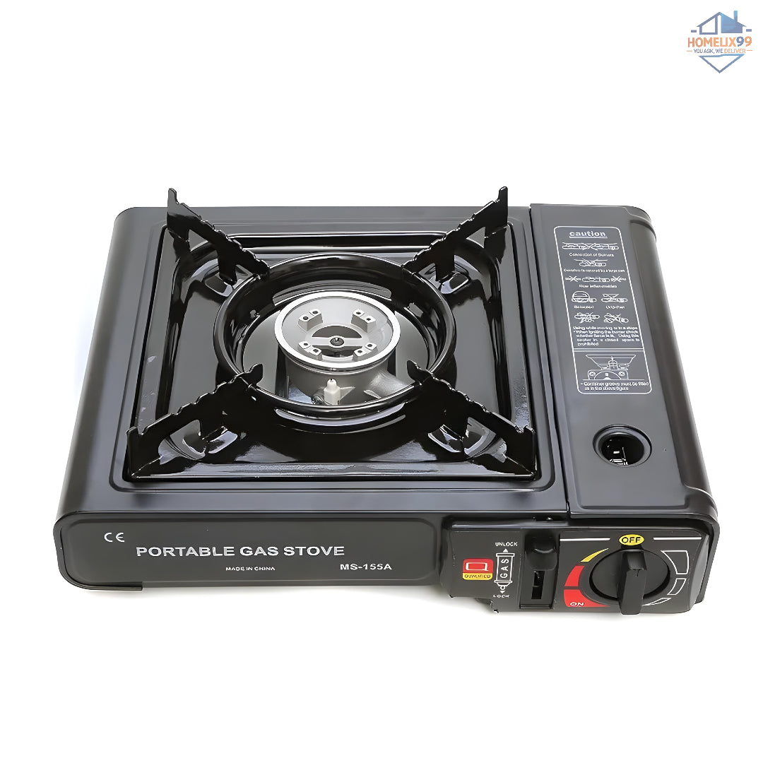 🔥 Portable Camping Gas Stove – Lightweight Outdoor Butane Burner for Hiking & Travel 🏕️🍳