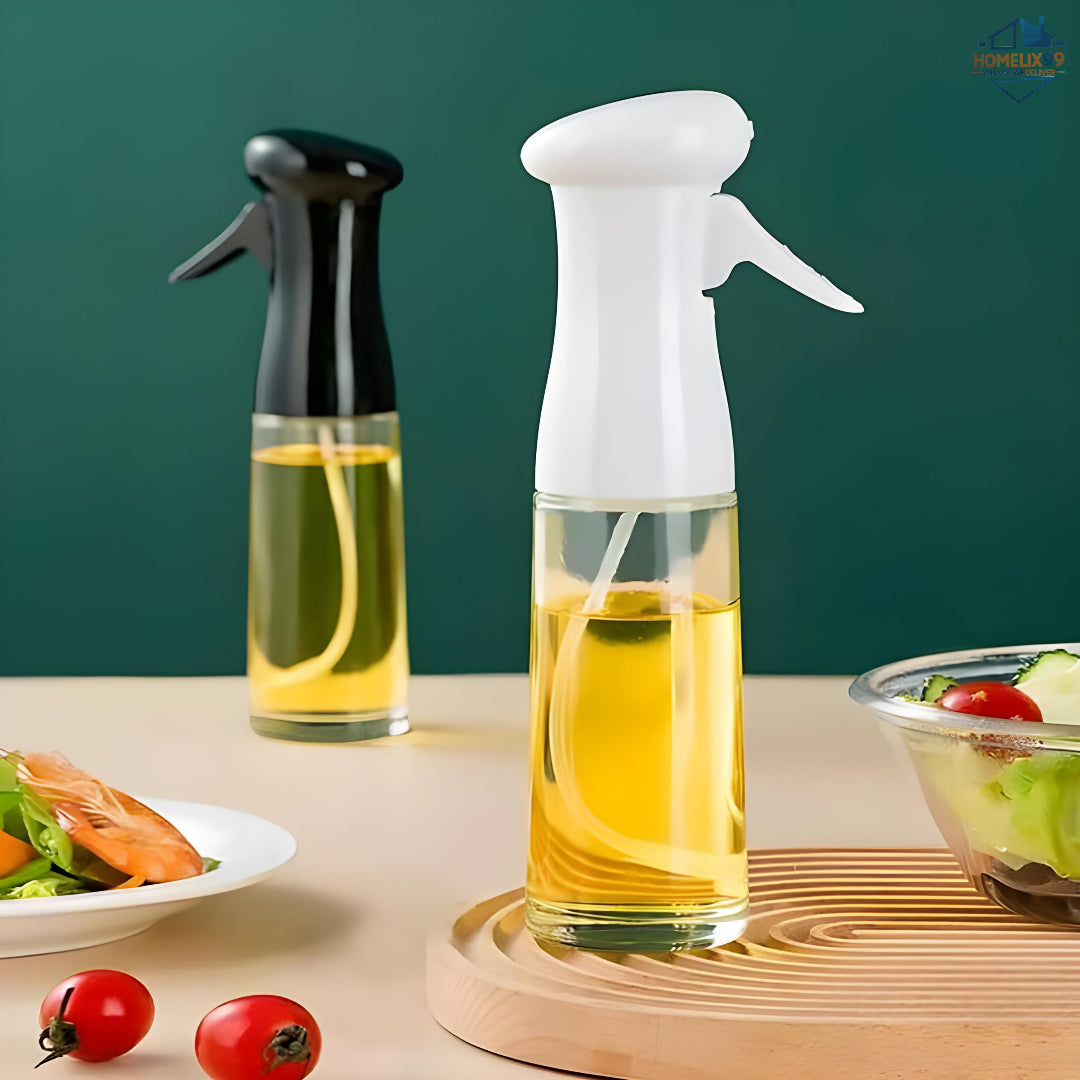 Glass Oil Sprayer Bottle for Cooking – Fine Mist Dispenser for Frying, Grilling & Air Fryer Use