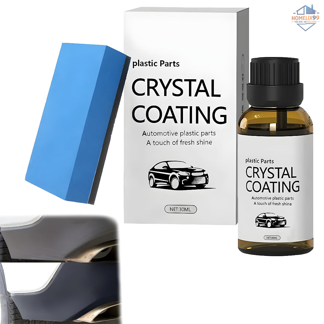 Crystal Coating for Car & Bike – PVC Restorer & Dashboard Polish ✨🚗🏍️