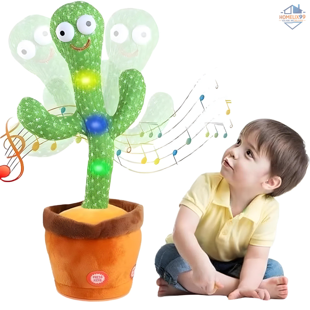 Dancing Cactus – Talking, Singing & Wiggling Toy for Kids 🌵🎶