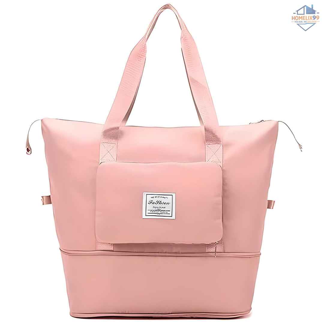 Foldable Travel Bag – Waterproof Oxford Fabric, Spacious & Stylish