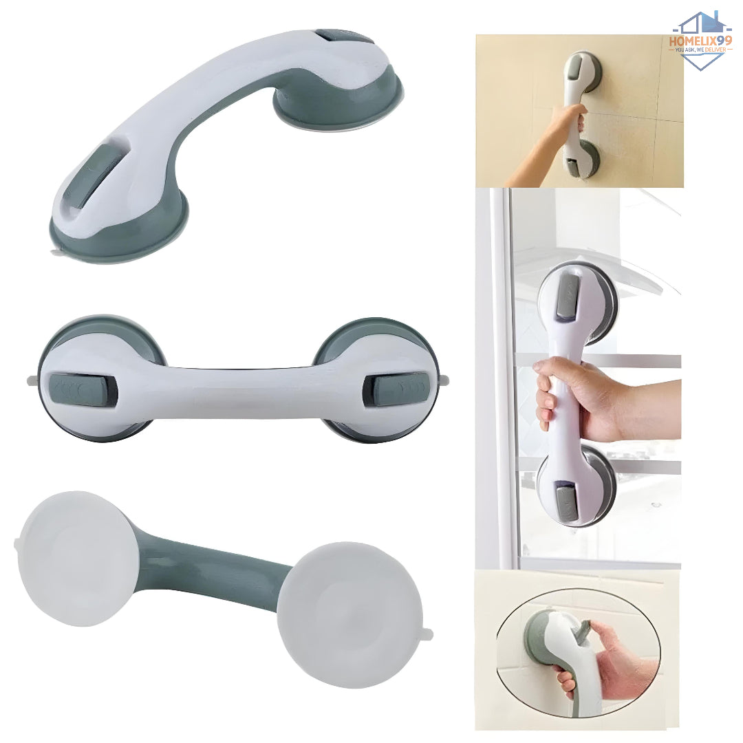 Magic Helping Handle – Suction Grab Bar for Bathroom, Toilet & Kitchen (No Drill Installation)