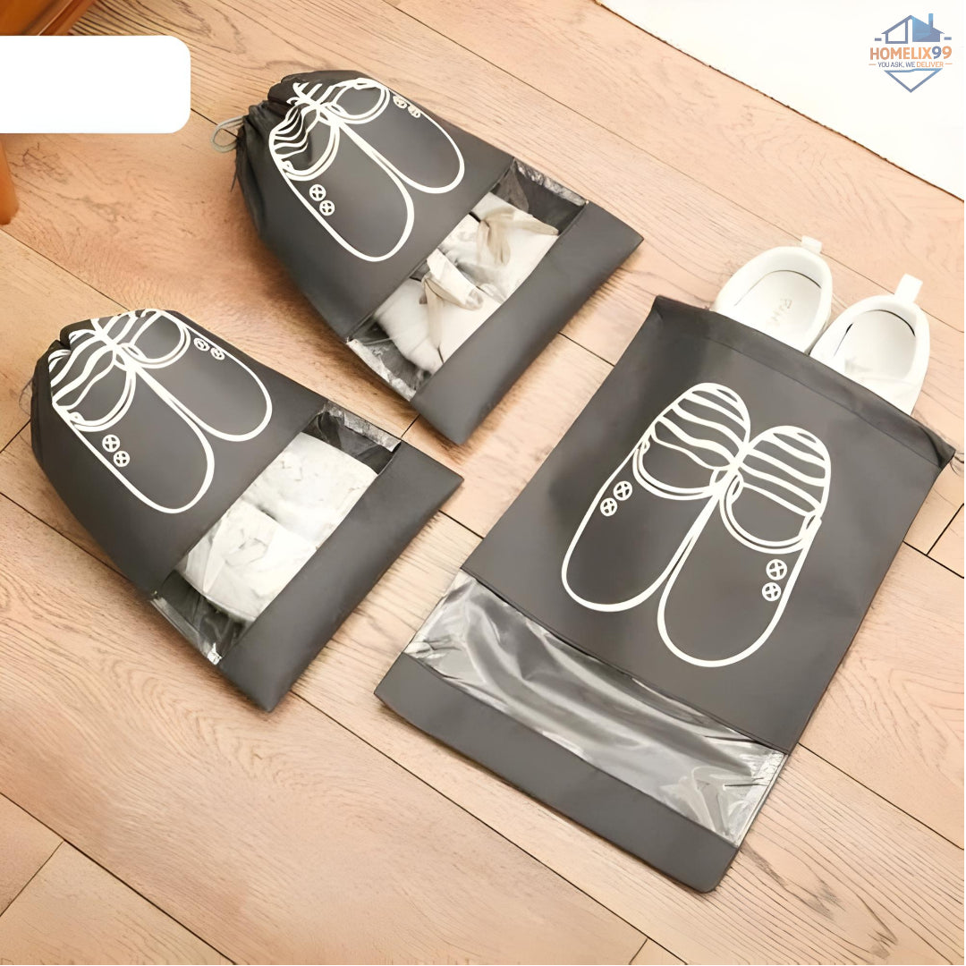 Large Shoe Storage Bags (4 pcs) – Dustproof & Travel-Friendly 👟👜