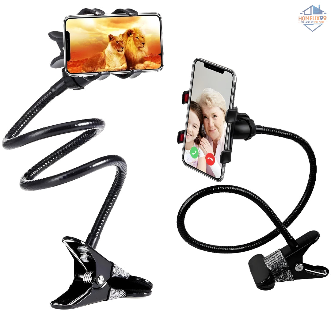 📱 Heavy Duty Mobile Tabletop Stand – Foldable, Adjustable & Metal Built 🔩