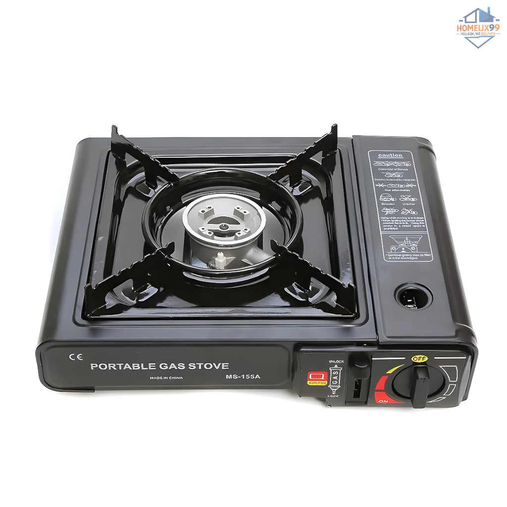 🔥 Portable Camping Gas Stove – Lightweight Outdoor Butane Burner for Hiking & Travel 🏕️🍳
