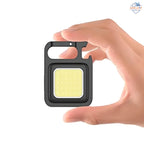 Mini Rechargeable Flashlight Keychain – 800 Lumens with Magnet, Bottle Opener & Stand
