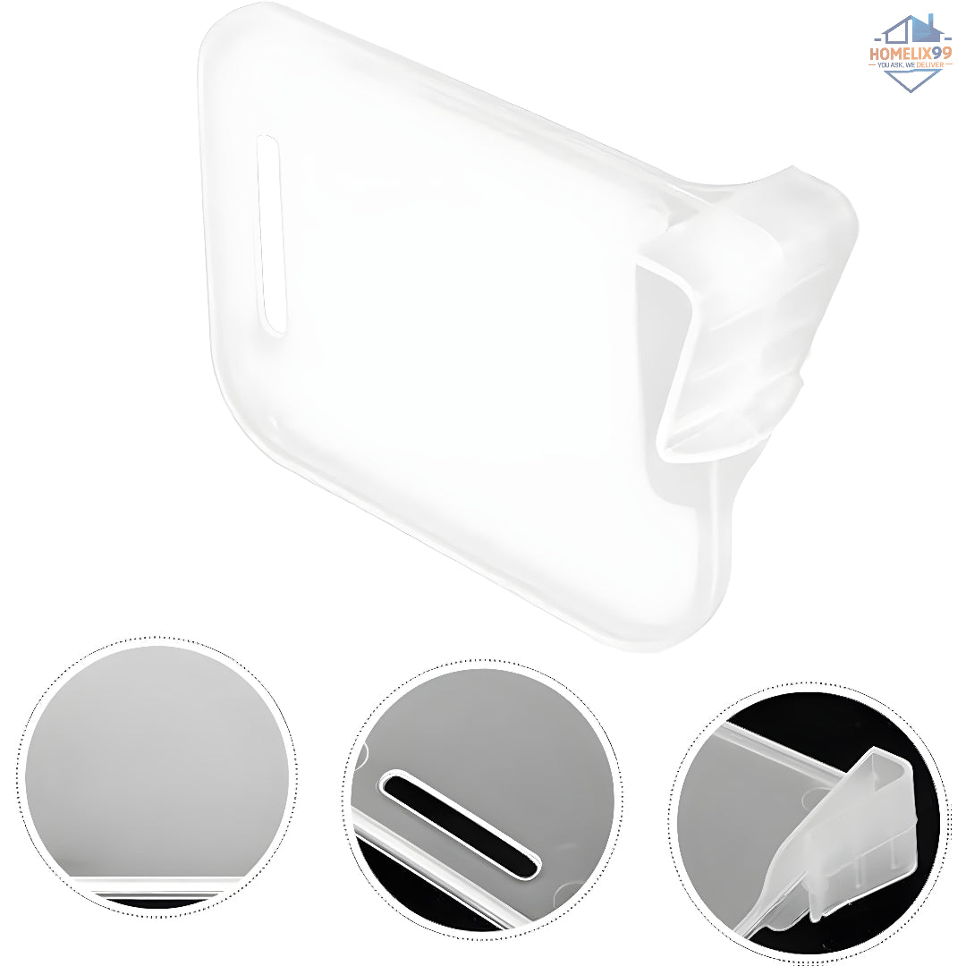 Refrigerator Drawer Shelf Divider Clip (6 pcs) – Fridge & Drawer Organizer 🧊🧺