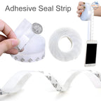 3M Self-Adhesive Silicone Door & Window Seal Strip – Windproof, Soundproof, Dustproof (3 Meter Roll)