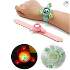 Spinning Slap Band with LED Lights – Fun & Safe Wrist Accessory for Kids! 🎉🌟