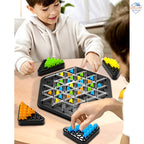 Chain Triangle Game – Brain-Boosting Strategy Game for Kids & Families 🔺🎲