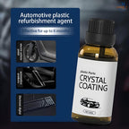 Crystal Coating for Car & Bike – PVC Restorer & Dashboard Polish ✨🚗🏍️