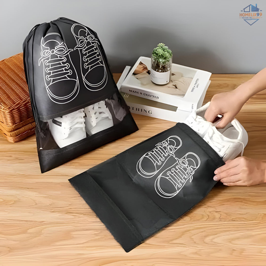 Large Shoe Storage Bags (4 pcs) – Dustproof & Travel-Friendly 👟👜