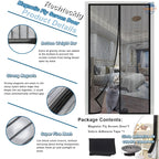 Magnetic Screen Door – Auto-Close Mesh for Fresh Air & Insect-Free Living 🚪🦟