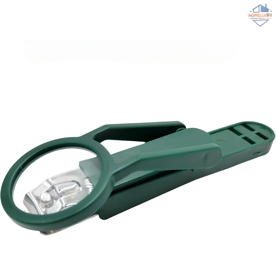 Magnifying Nail Clipper – Precision Nail Cutter with 3X Lens & Stainless Steel Blade