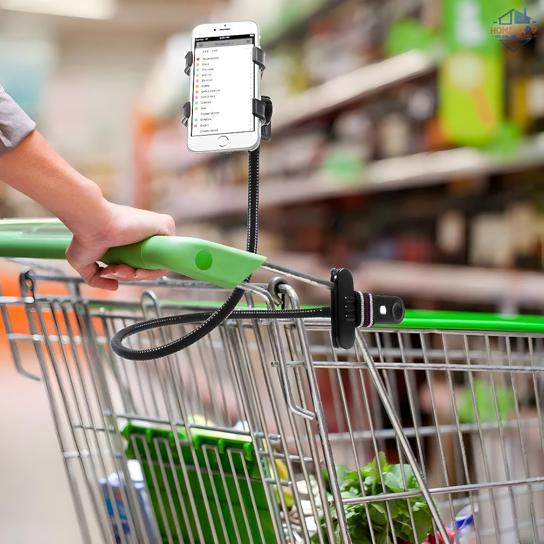 📱 Heavy Duty Mobile Tabletop Stand – Foldable, Adjustable & Metal Built 🔩
