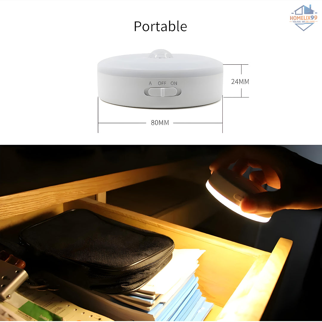 Sensor Rechargeable Motion Light – Wireless LED with USB Charging & Magnetic Mount 💡🔋
