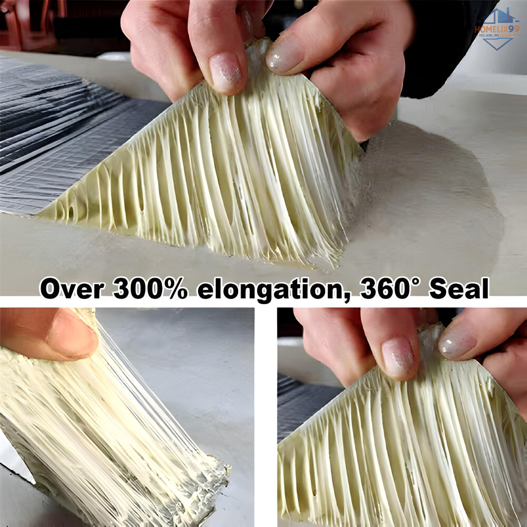 Waterproof Aluminium Rubber Tape – Heavy-Duty Leakage Repair & Sealant (16ft x 6in)