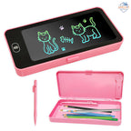 ✨📚 LCD Writing Tablet + Pencil Box for Kids – Doodle & Store Combo 💼🖊️