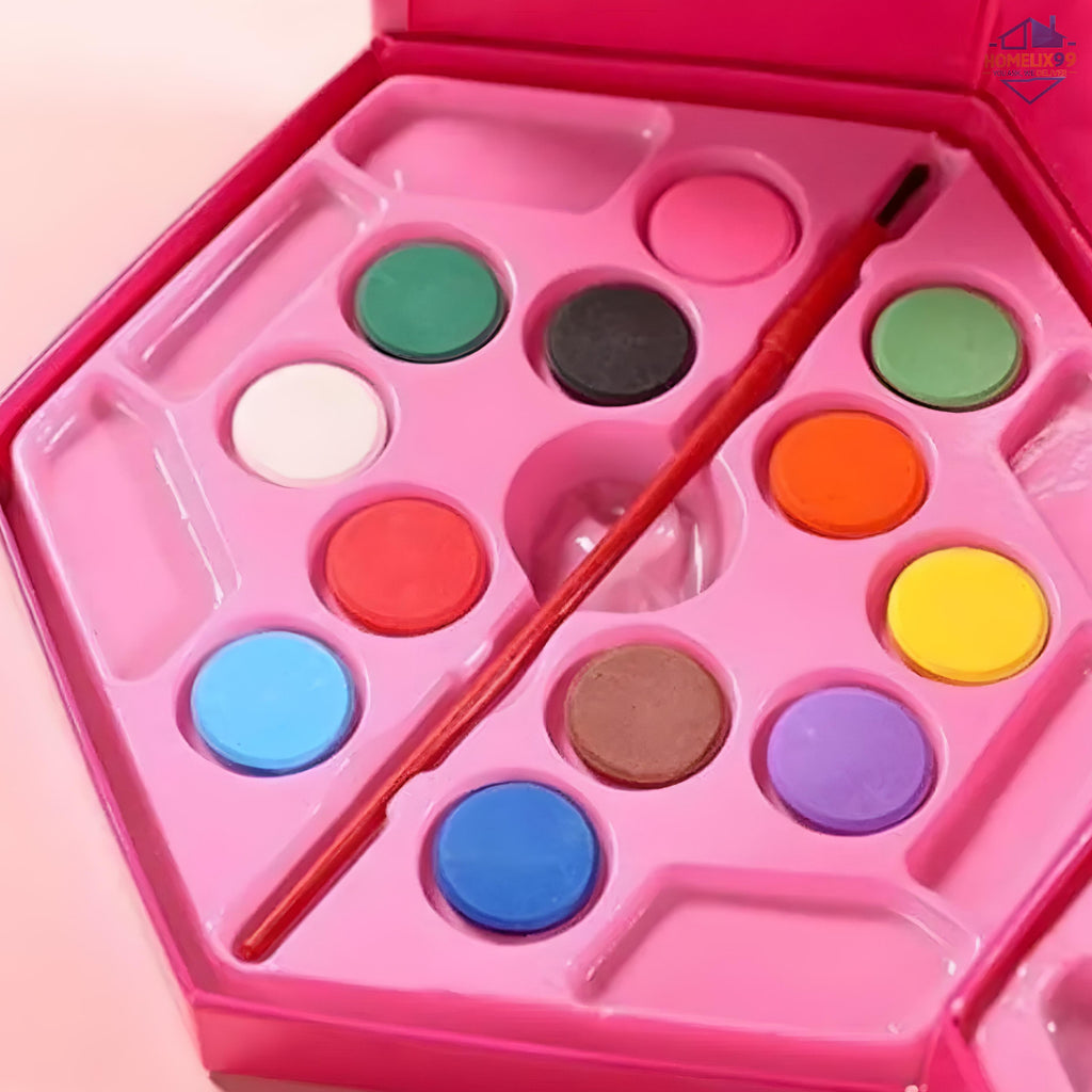 46-in-1 Colors Box Art Set – Creative Fun for Kids 🎨🖍️