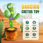 Dancing Cactus – Talking, Singing & Wiggling Toy for Kids 🌵🎶