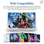 HD Mobile Screen Magnifier – 3D Video Amplifier for All Smartphones 📱📽️