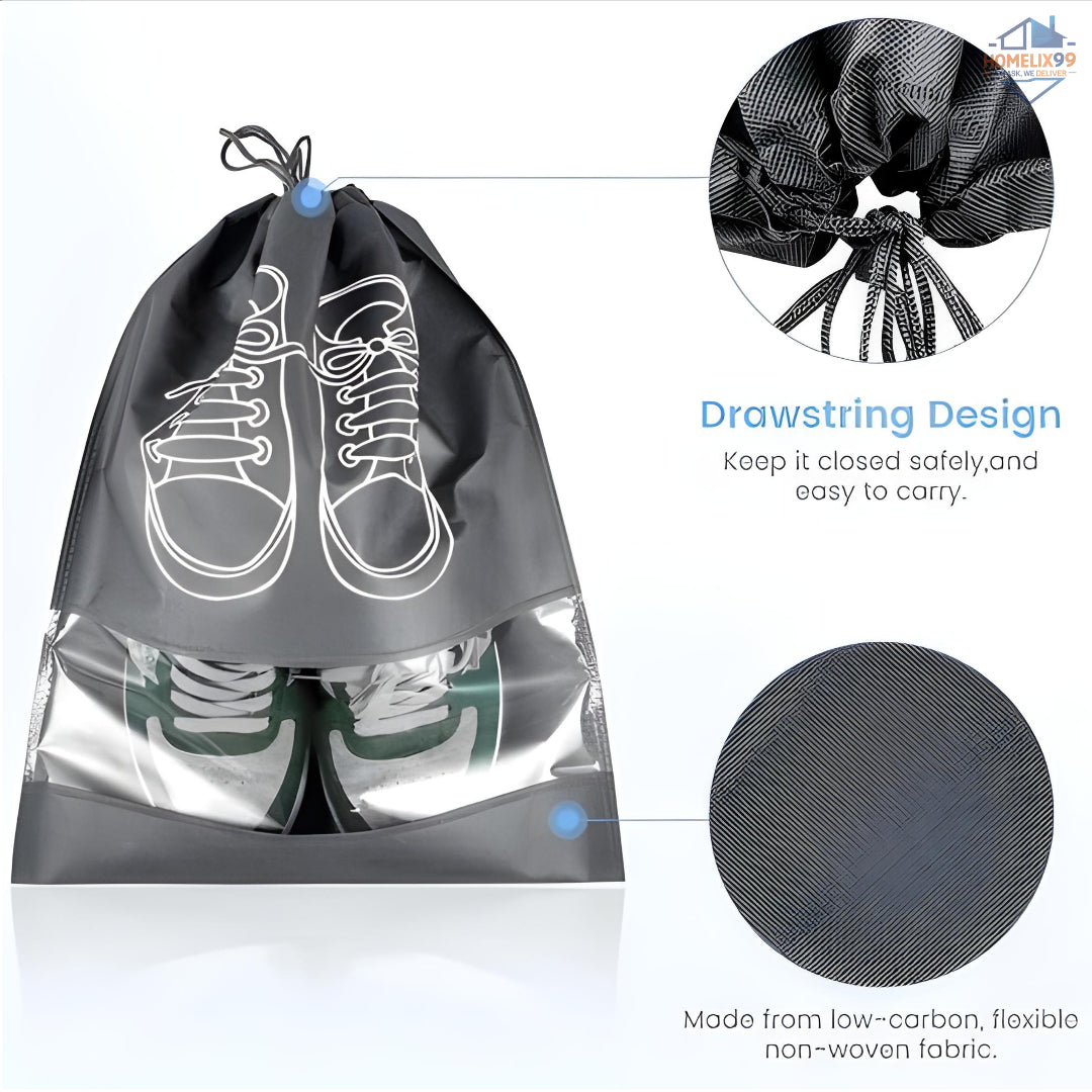 Large Shoe Storage Bags (4 pcs) – Dustproof & Travel-Friendly 👟👜