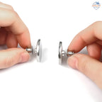 🪟 Magnetic Curtain Button Clips – No-Punch, Stylish, Reusable Clasps ✨