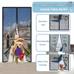 Magnetic Screen Door – Auto-Close Mesh for Fresh Air & Insect-Free Living 🚪🦟