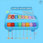 2-in-1 Piano Xylophone Toyset – Musical Fun for Kids 🎹🌈