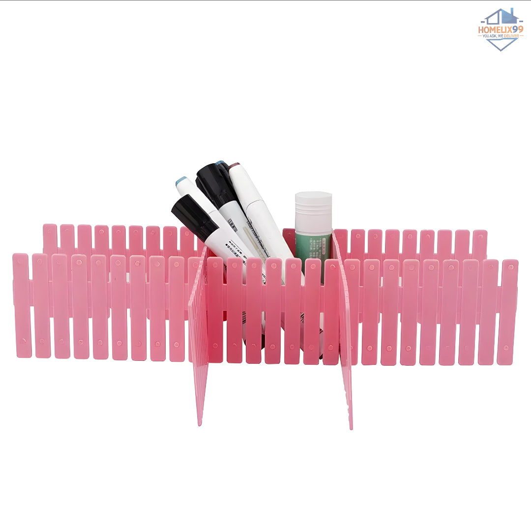 🧩 Adjustable Drawer Partition Plates (Set of 6) – Organize Drawers Like a Pro! 🗂️✨