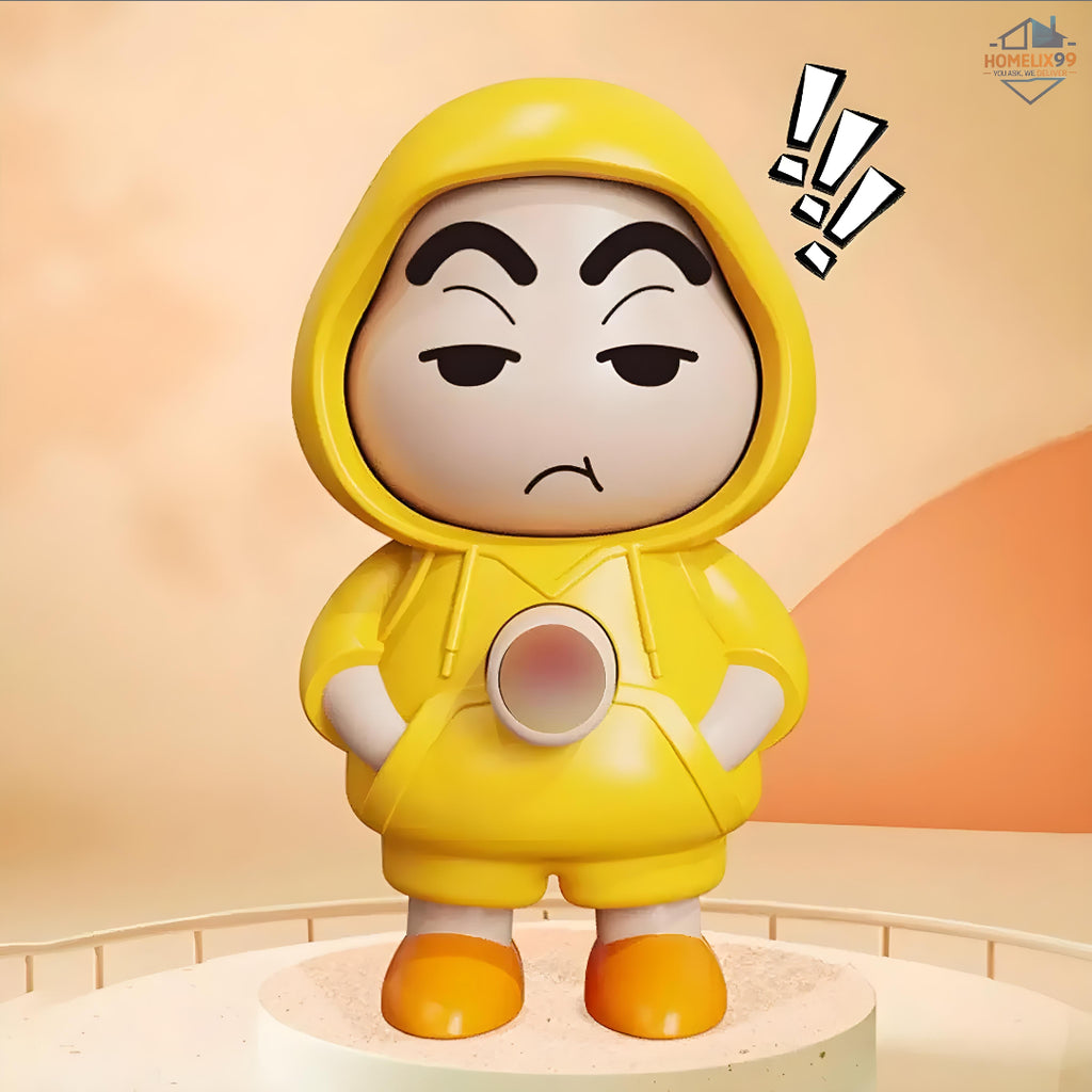 Face Changing Doll Keychain – 3 Fun Expressions Shinchan Accessory 🔑✨