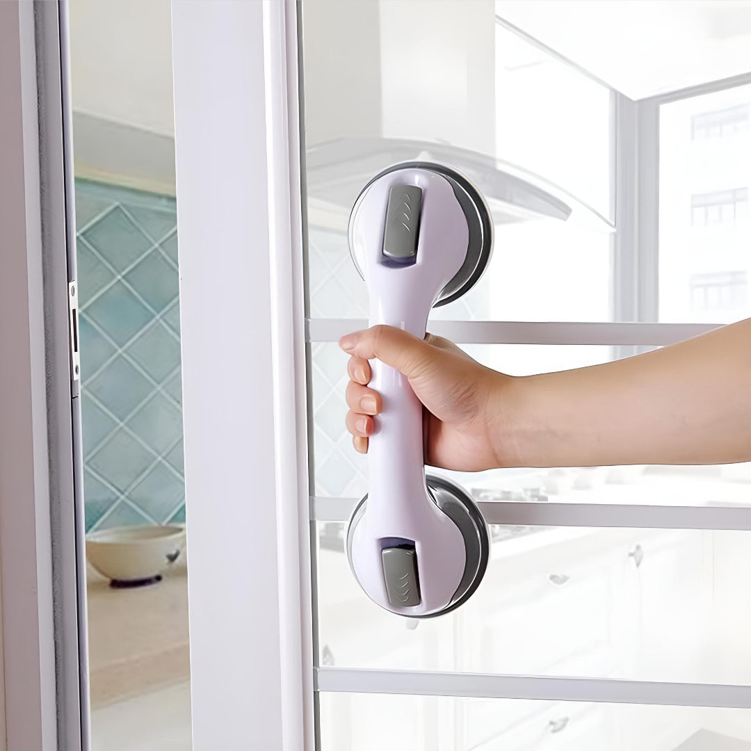 Magic Helping Handle – Suction Grab Bar for Bathroom, Toilet & Kitchen (No Drill Installation)
