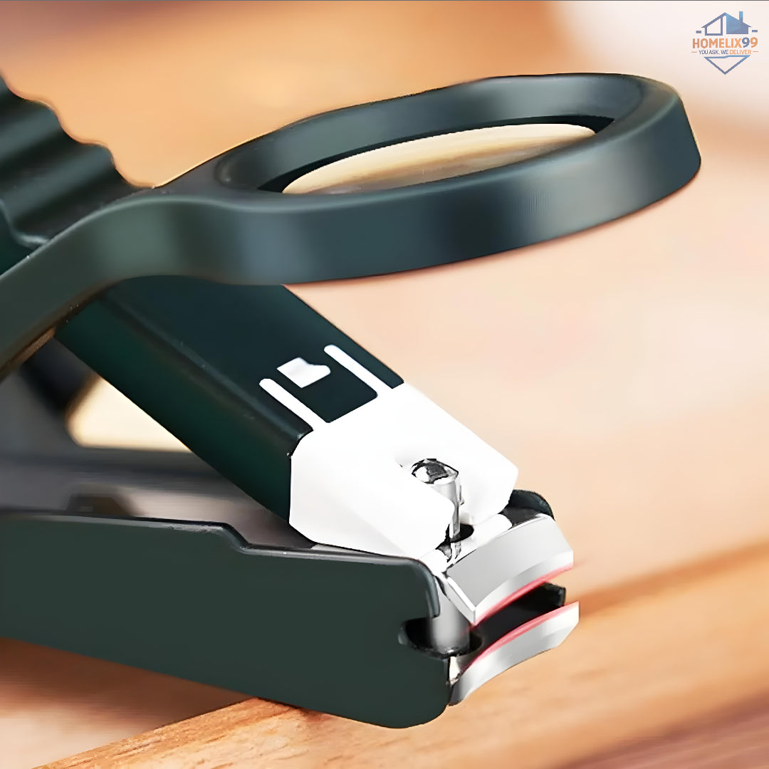Magnifying Nail Clipper – Precision Nail Cutter with 3X Lens & Stainless Steel Blade
