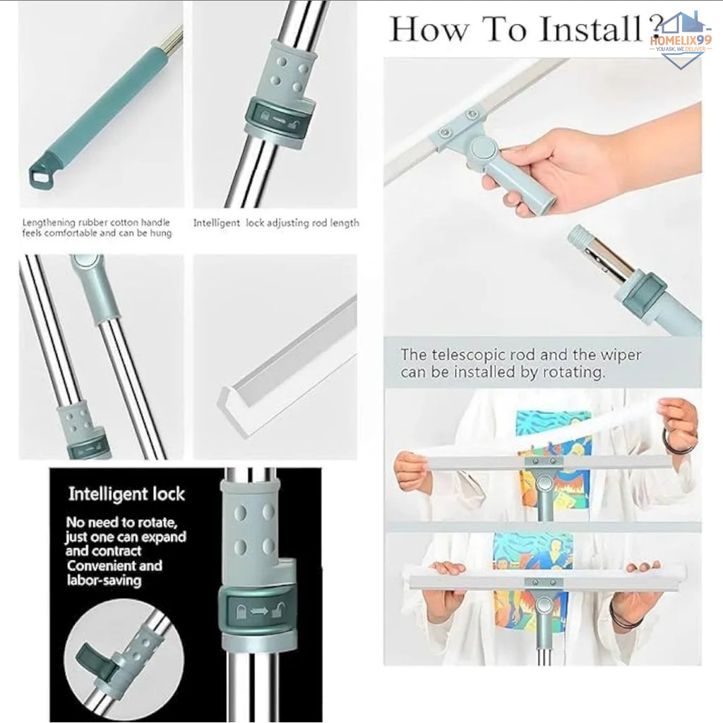 Multifunctional Magic Broom – Smart Sweep, Wipe & Shine 🧹✨