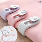 Anti-Slip Quilt Holder Clips – No-Slide Fasteners for Bedsheets, Blankets & Comforters (6 pcs set)