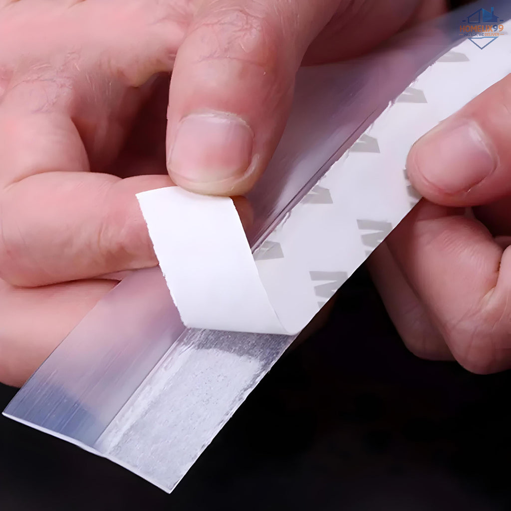 3M Self-Adhesive Silicone Door & Window Seal Strip – Windproof, Soundproof, Dustproof (3 Meter Roll)