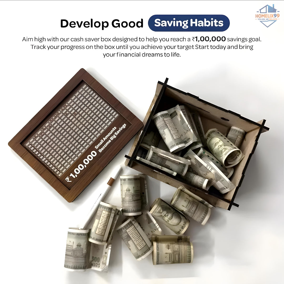 Wooden Piggy Bank – Elegant & Eco-Friendly Savings Box for Kids and Adults! 💰🐷