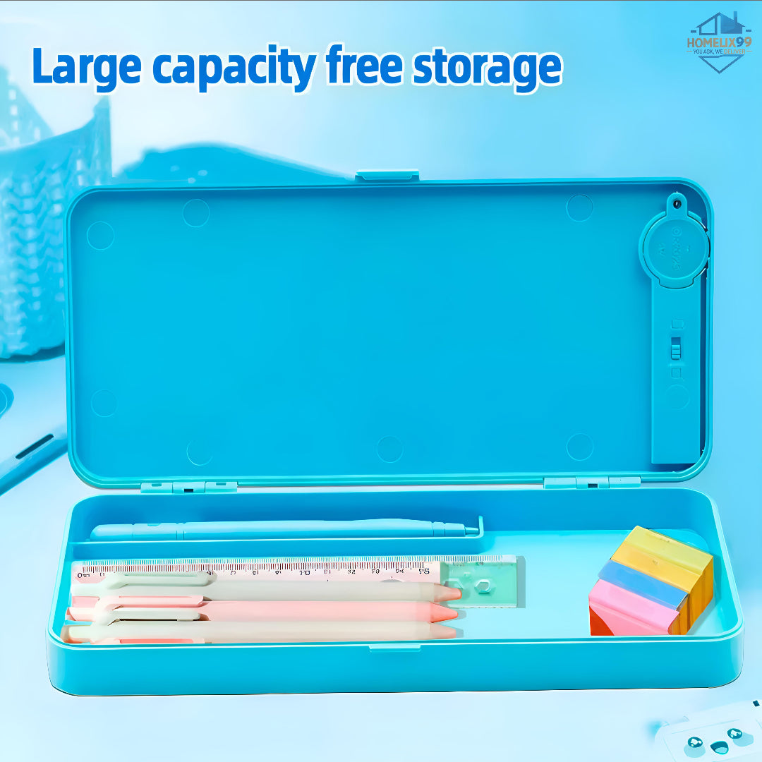 ✨📚 LCD Writing Tablet + Pencil Box for Kids – Doodle & Store Combo 💼🖊️