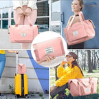 Foldable Travel Bag – Waterproof Oxford Fabric, Spacious & Stylish