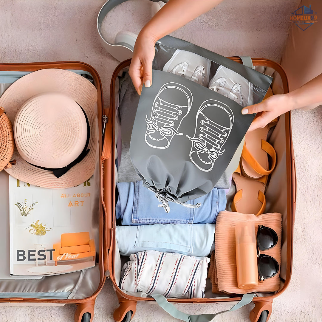 Large Shoe Storage Bags (4 pcs) – Dustproof & Travel-Friendly 👟👜