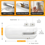 2-in-1 USB Mini Heat Sealer & Cutter for Plastic Snack Bags – Rechargeable, Magnetic, Pocket-Sized