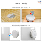 Sensor Rechargeable Motion Light – Wireless LED with USB Charging & Magnetic Mount 💡🔋