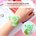 Spinning Slap Band with LED Lights – Fun & Safe Wrist Accessory for Kids! 🎉🌟