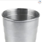 🥤 Stainless Steel Collapsible Travel Cup – Pocket-Sized Hydration for On-the-Go 🏕️