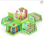 46-in-1 Colors Box Art Set – Creative Fun for Kids 🎨🖍️