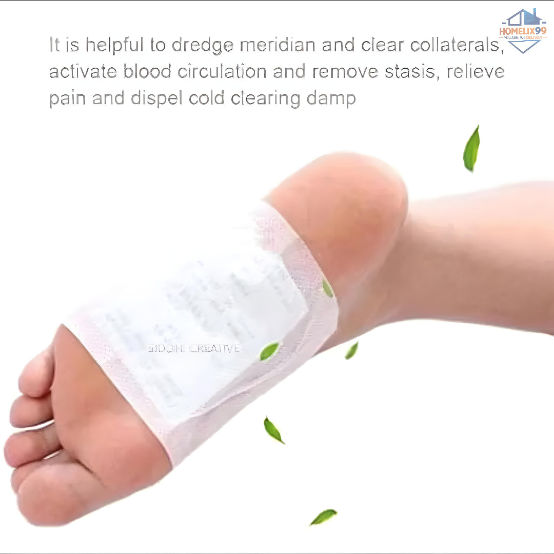 Detox Foot Patches (10 pcs) – Herbal Cleansing & Relaxation 🌿🌙