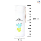 Eco-Friendly Cactus Love Glass Bottle – Stylish & Sustainable Hydration 🌵💧