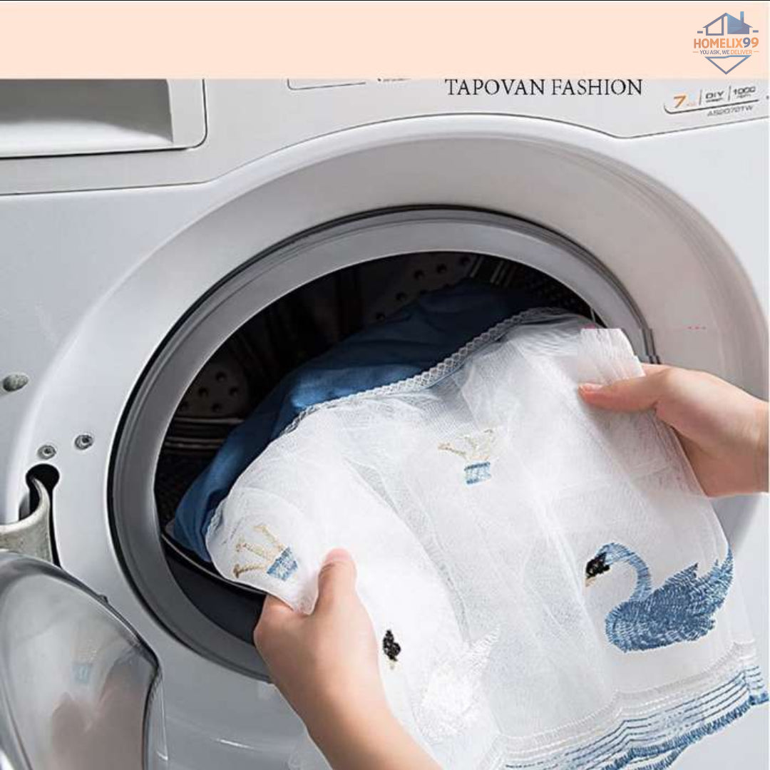 🌬️ Elegant Lace AC Cover (Indoor) – Stylish Dust Protection for Your AC ✨