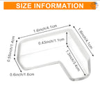 Silicone Corner Protector – Baby Safety Guards for Furniture, Tables & Beds (L-Shape, 4 Pcs Set)