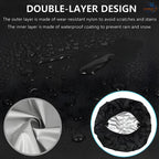 Waterproof Backpack Rain Cover with Buckle Strap – Dustproof, Windproof & UV Resistant